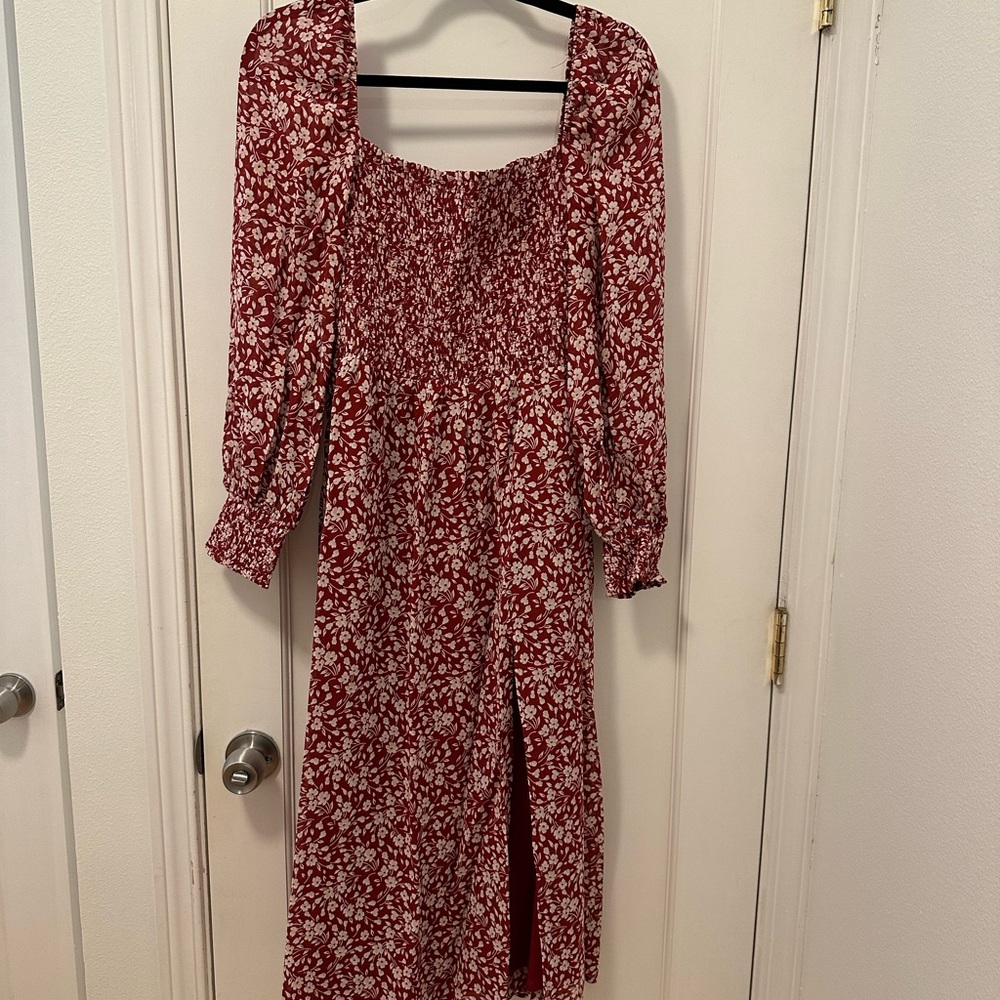 Reformation The Cello Dress in Flower Girl